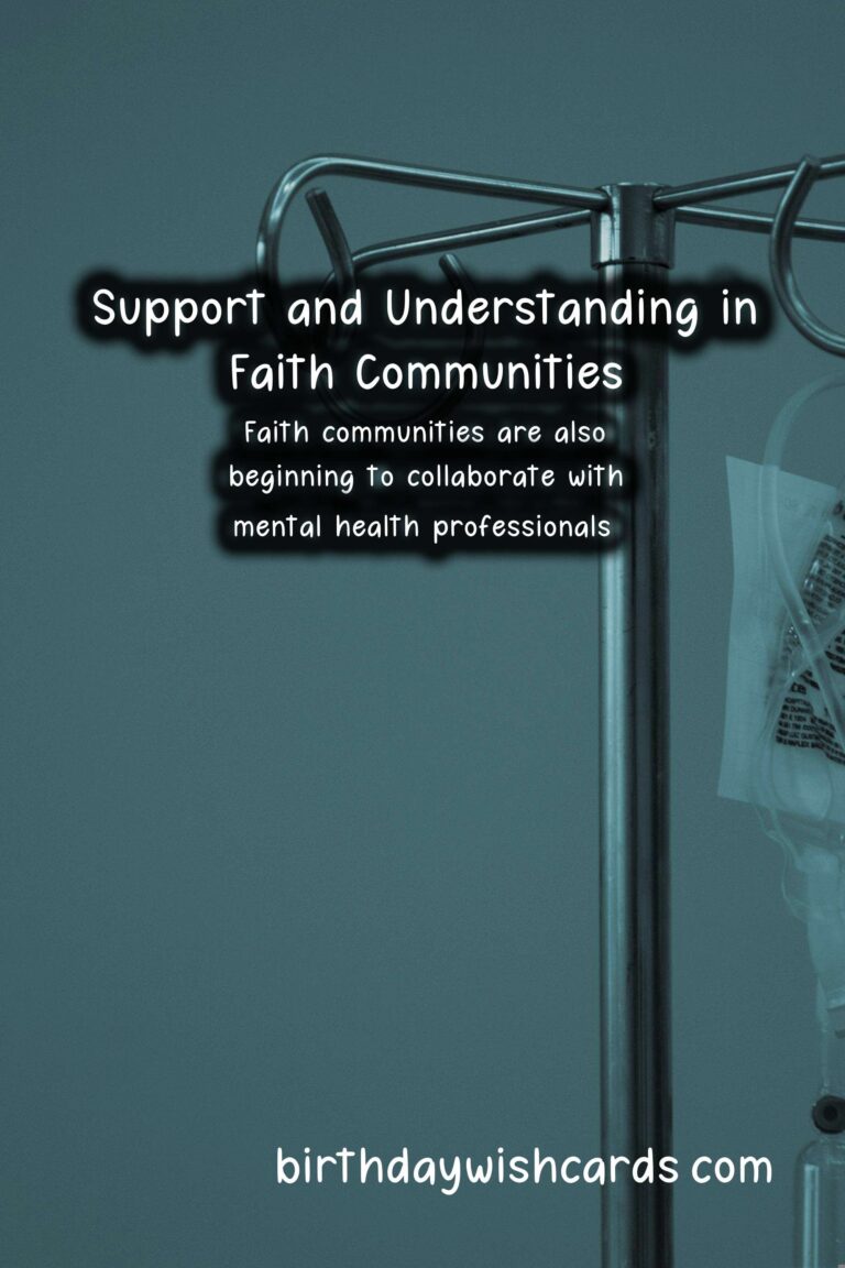 Religion: Religious Responses to Mental Health: New Approaches in Faith Communities