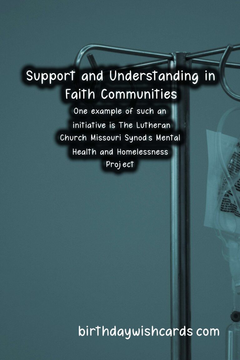 Religion: Religious Responses to Mental Health: New Approaches in Faith Communities