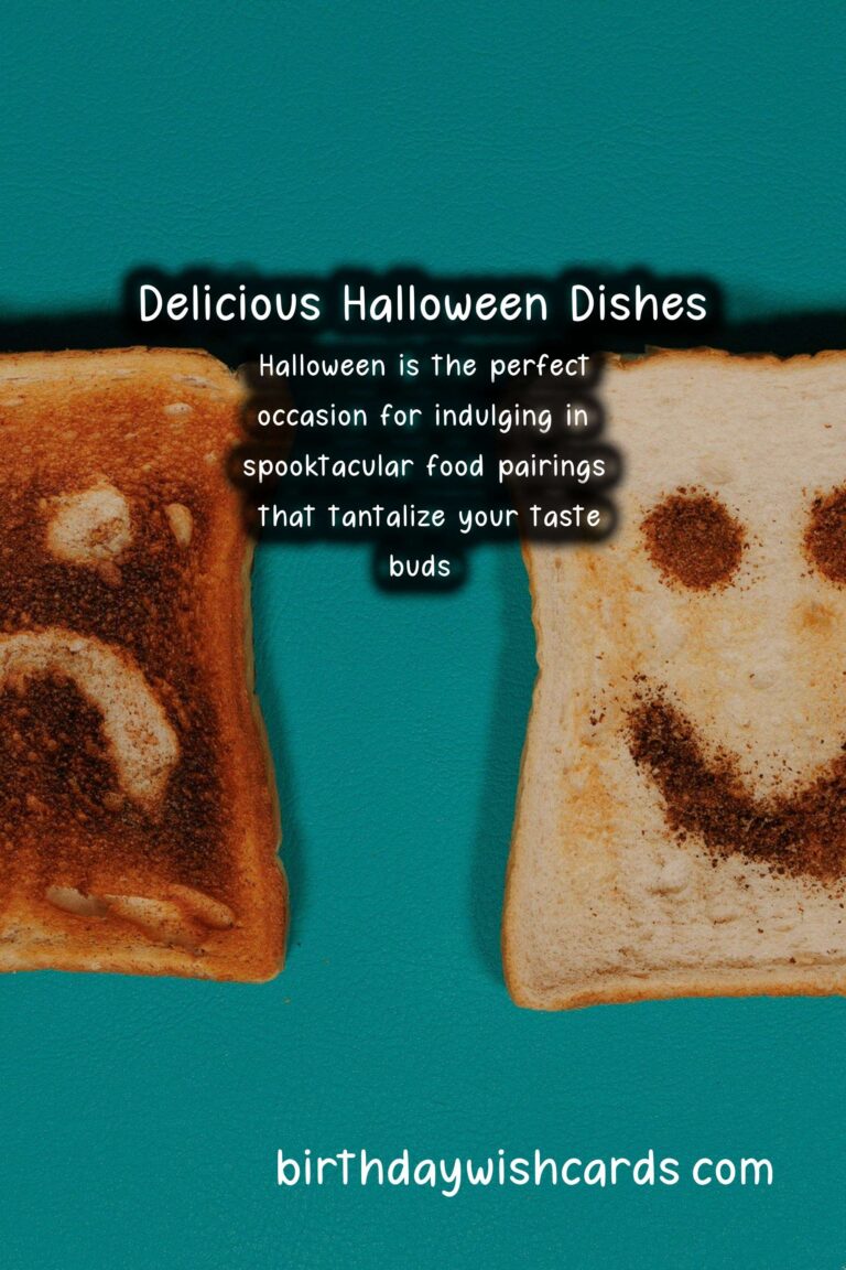 Spooktacular Food Pairing Ideas for Halloween Events