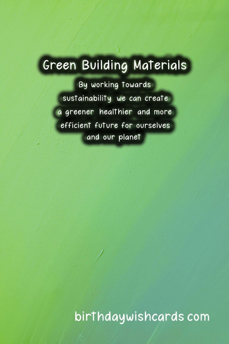 Sustainability: Ecological Deconstruction and Green Building Materials