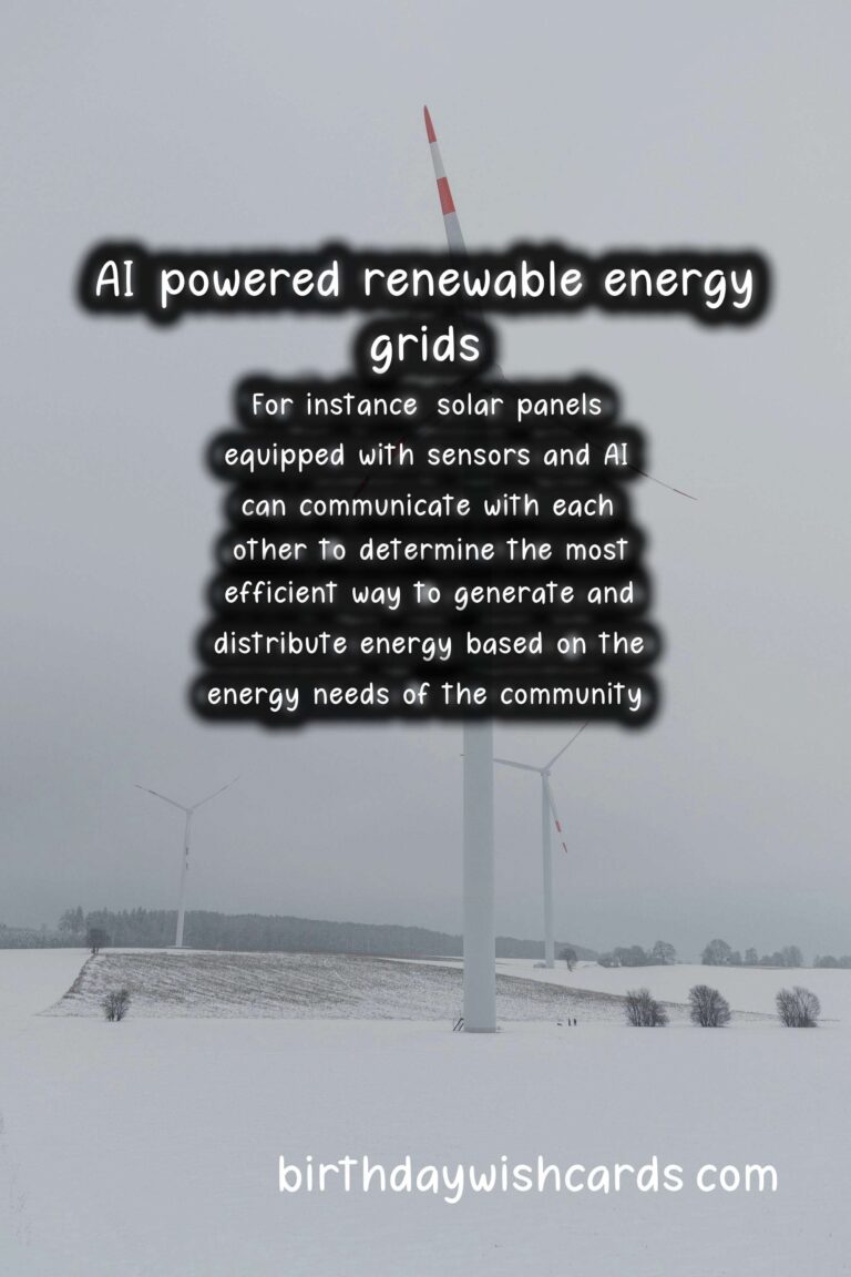 Sustainability: Integration of AI in Renewable Energy Grids