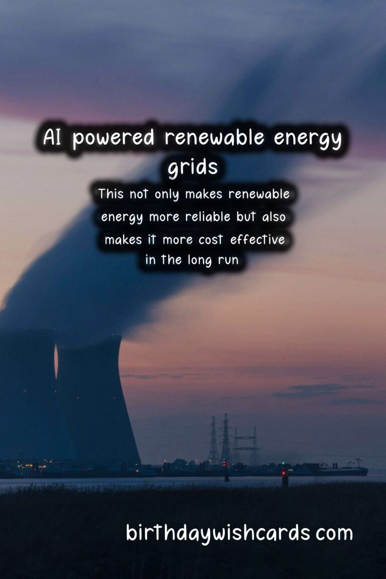 Sustainability: Integration of AI in Renewable Energy Grids
