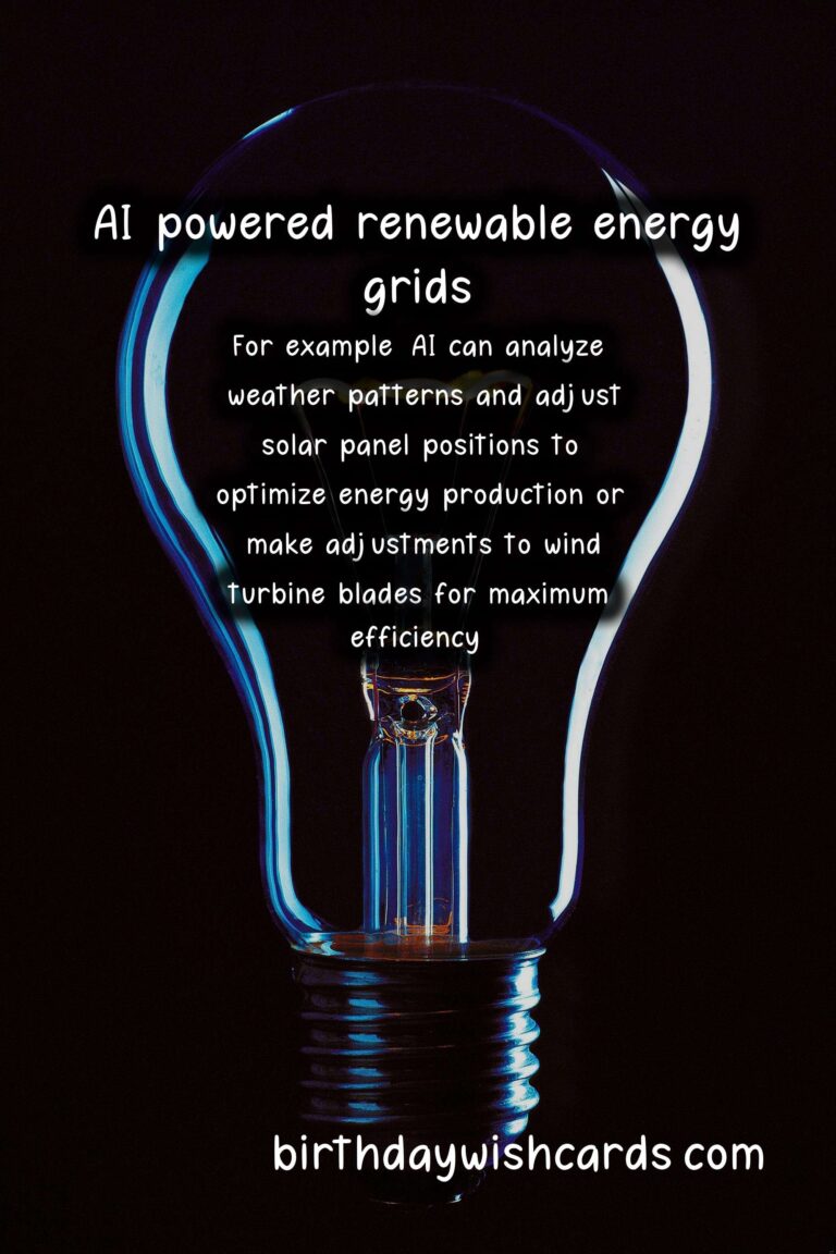Sustainability: Integration of AI in Renewable Energy Grids