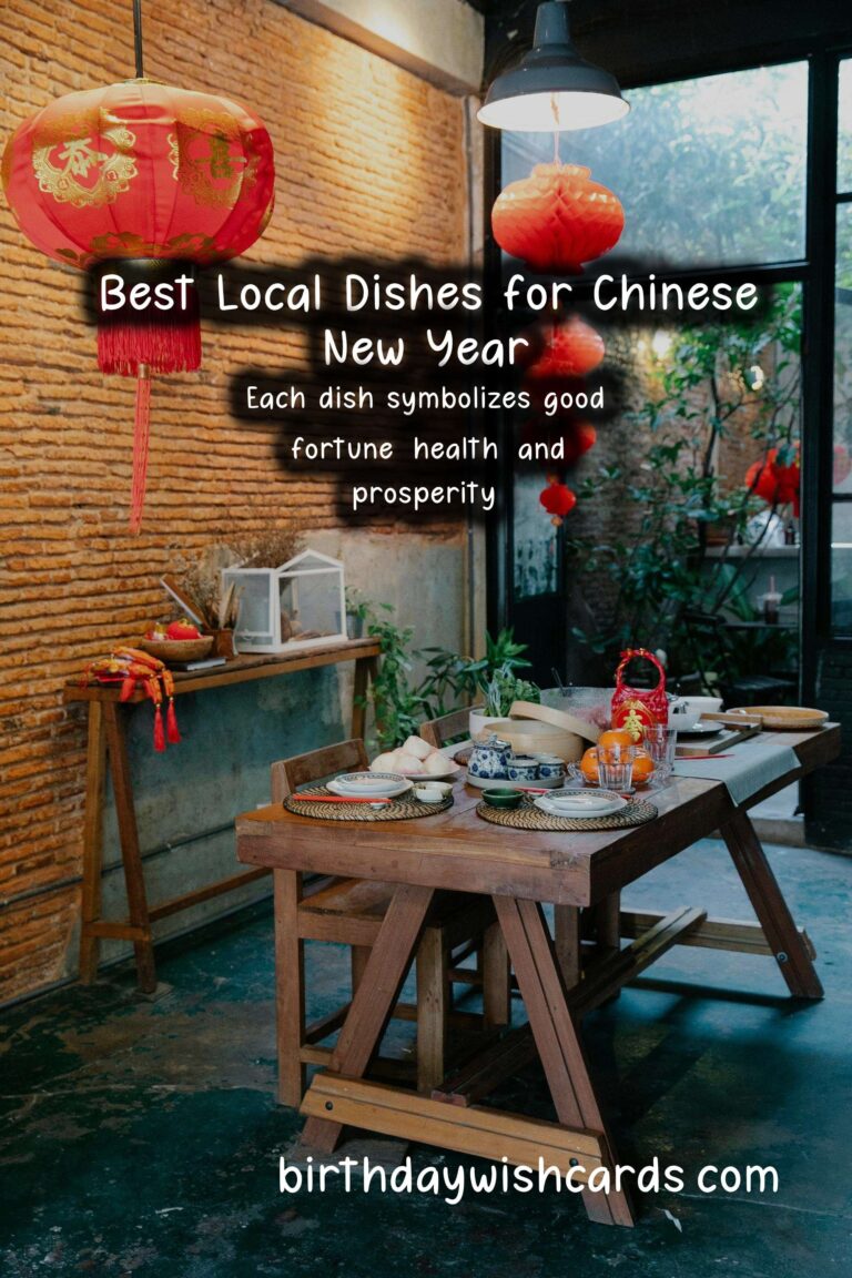 The Best Local Dishes for Celebrating Chinese New Year