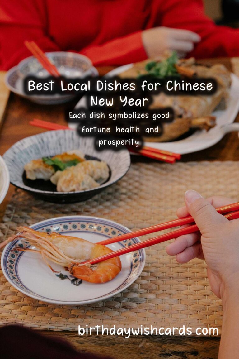 The Best Local Dishes for Celebrating Chinese New Year