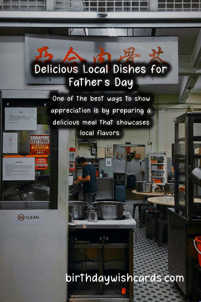 The Best Local Dishes for Celebrating Father’s Day