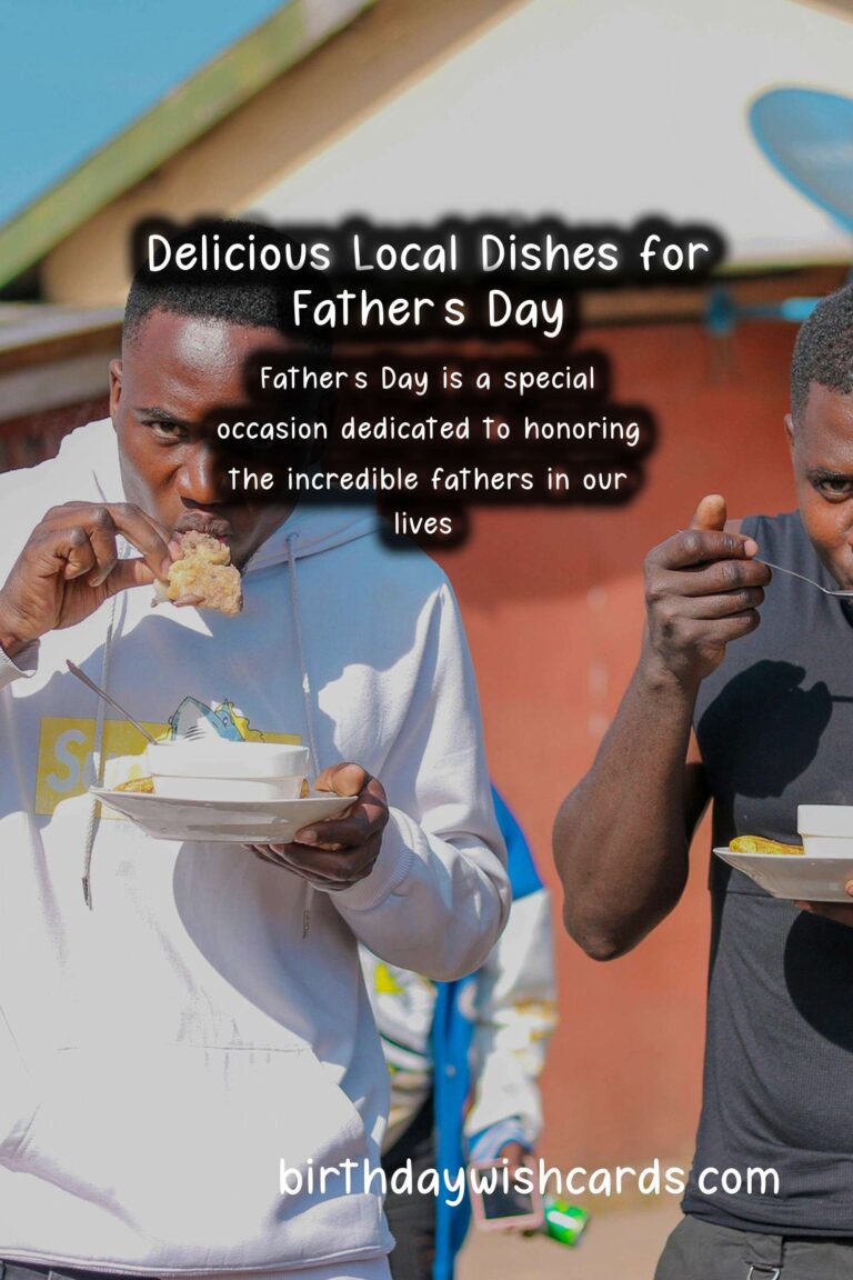 The Best Local Dishes for Celebrating Father's Day