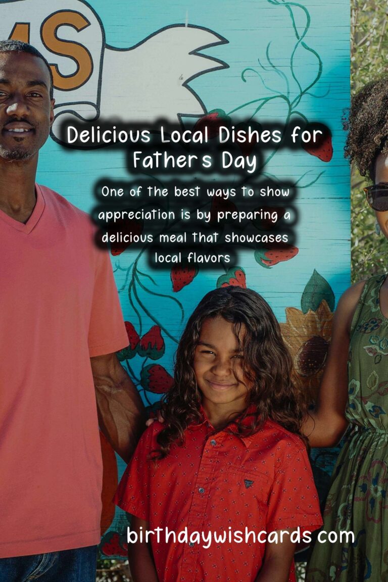 The Best Local Dishes for Celebrating Father's Day