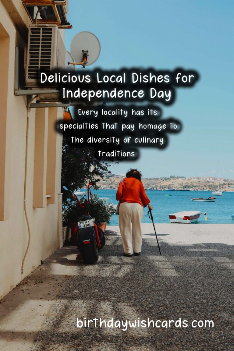 The Best Local Dishes for Celebrating Independence Day
