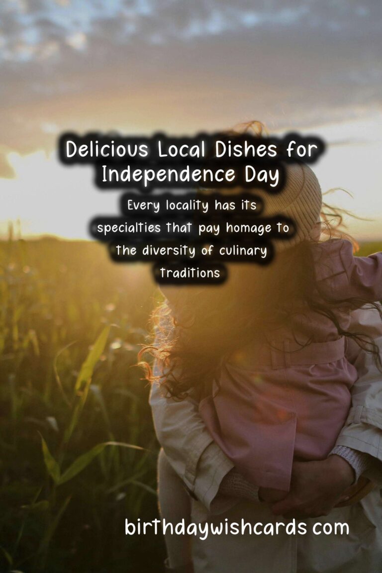 The Best Local Dishes for Celebrating Independence Day