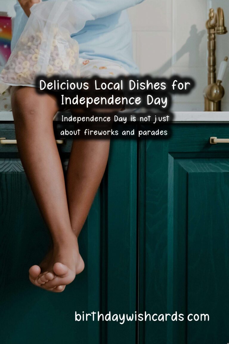 The Best Local Dishes for Celebrating Independence Day