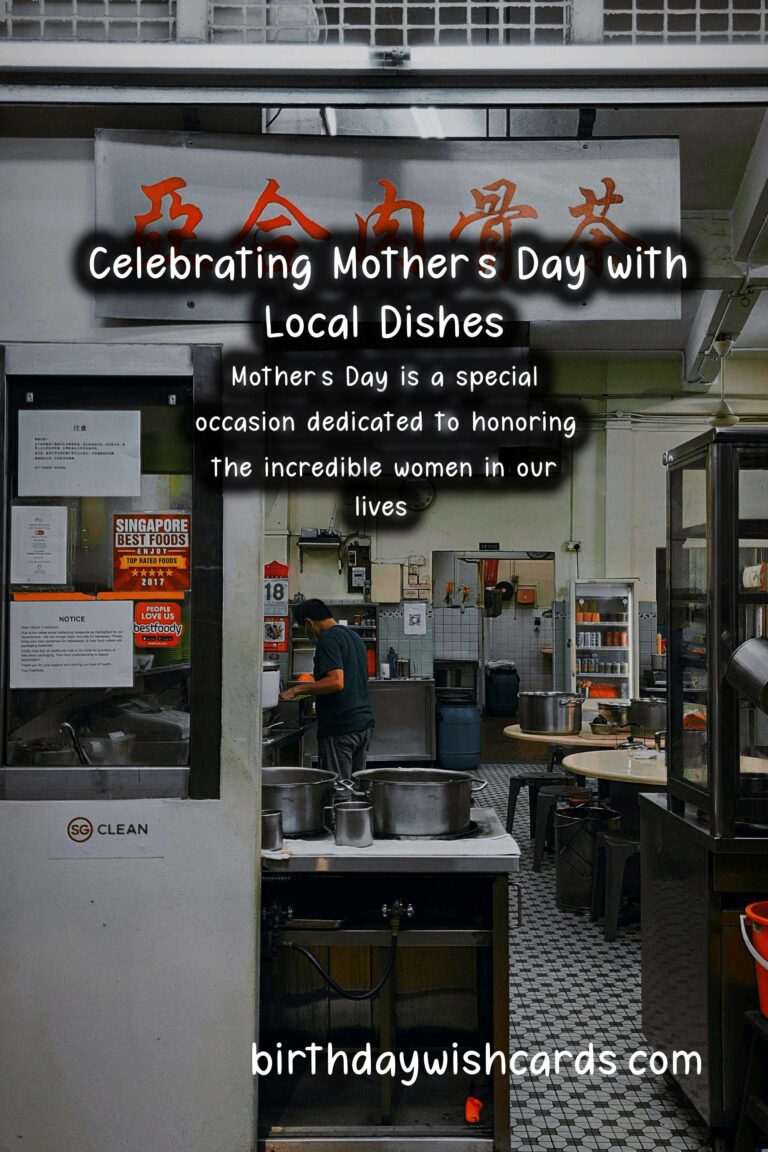 The Best Local Dishes for Celebrating Mother's Day