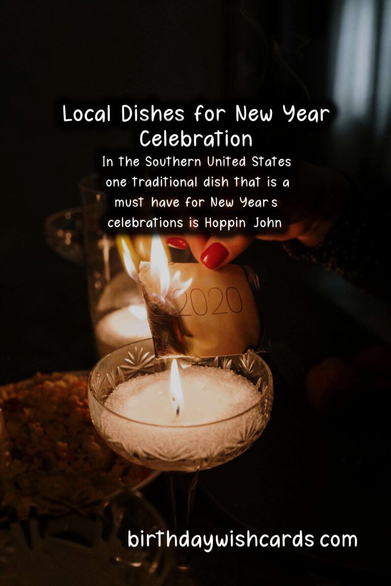 The Best Local Dishes for Celebrating New Year