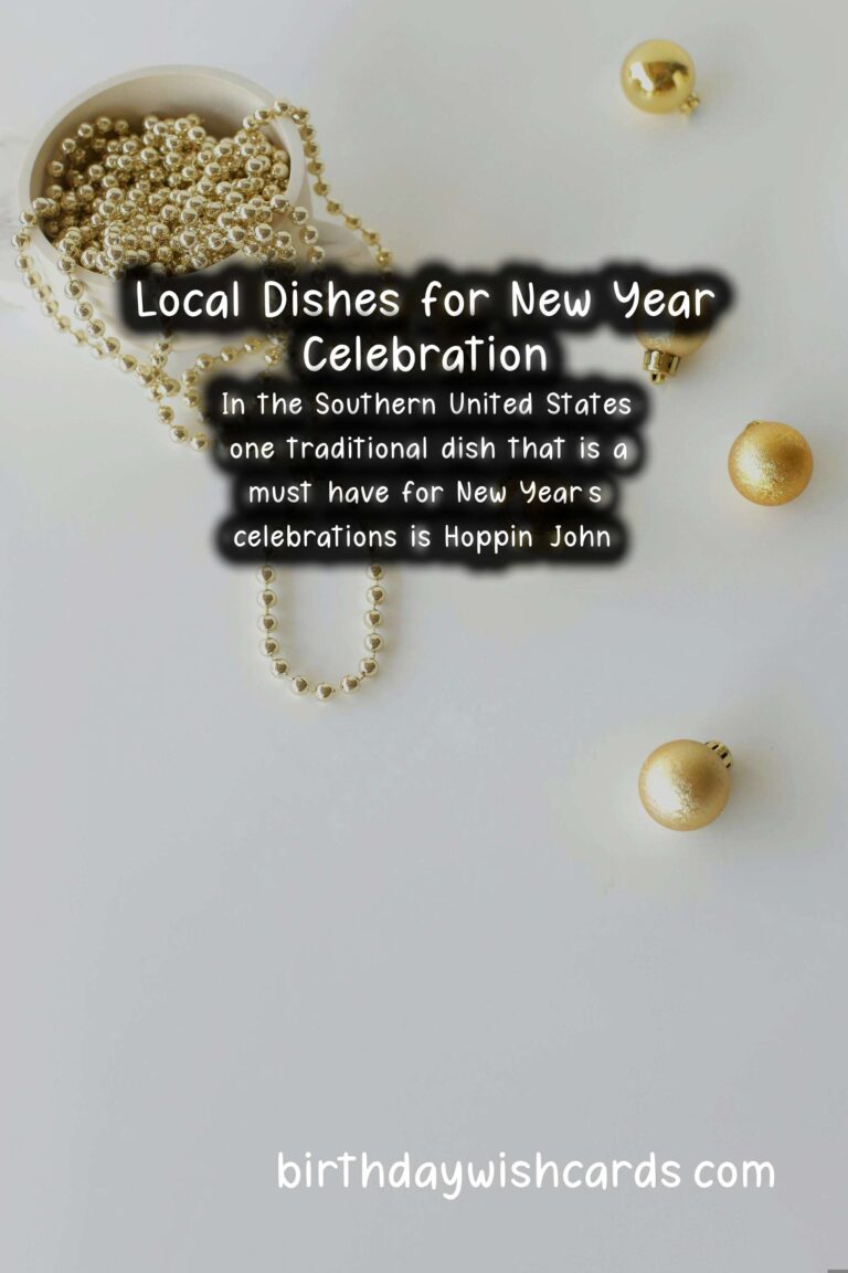 The Best Local Dishes for Celebrating New Year