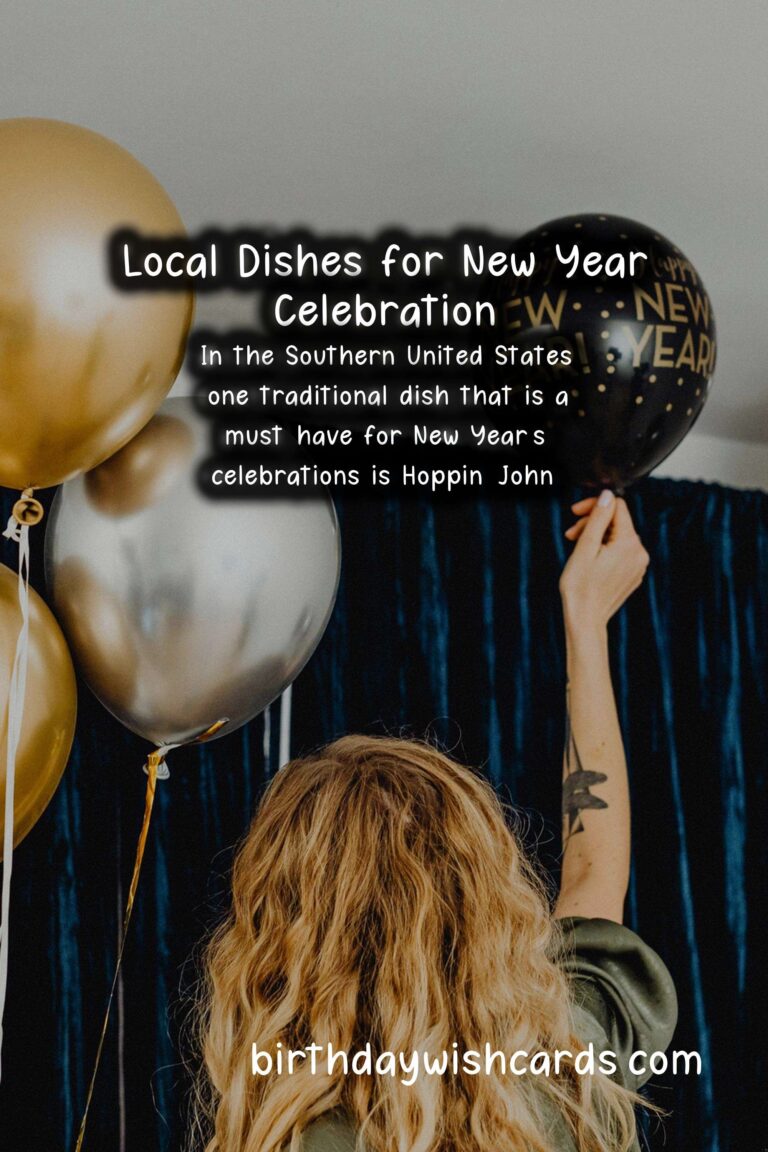 The Best Local Dishes for Celebrating New Year