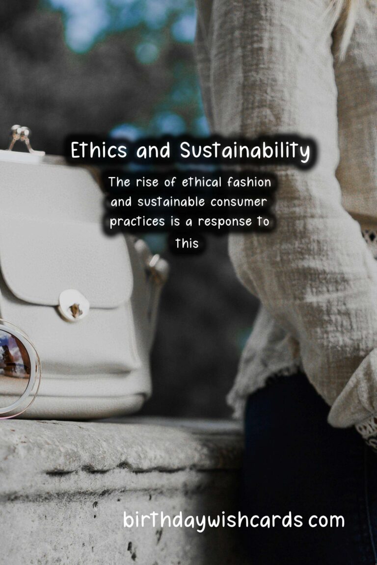 The Impact of Culture on Ethical Fashion and Sustainable Consumer Practices
