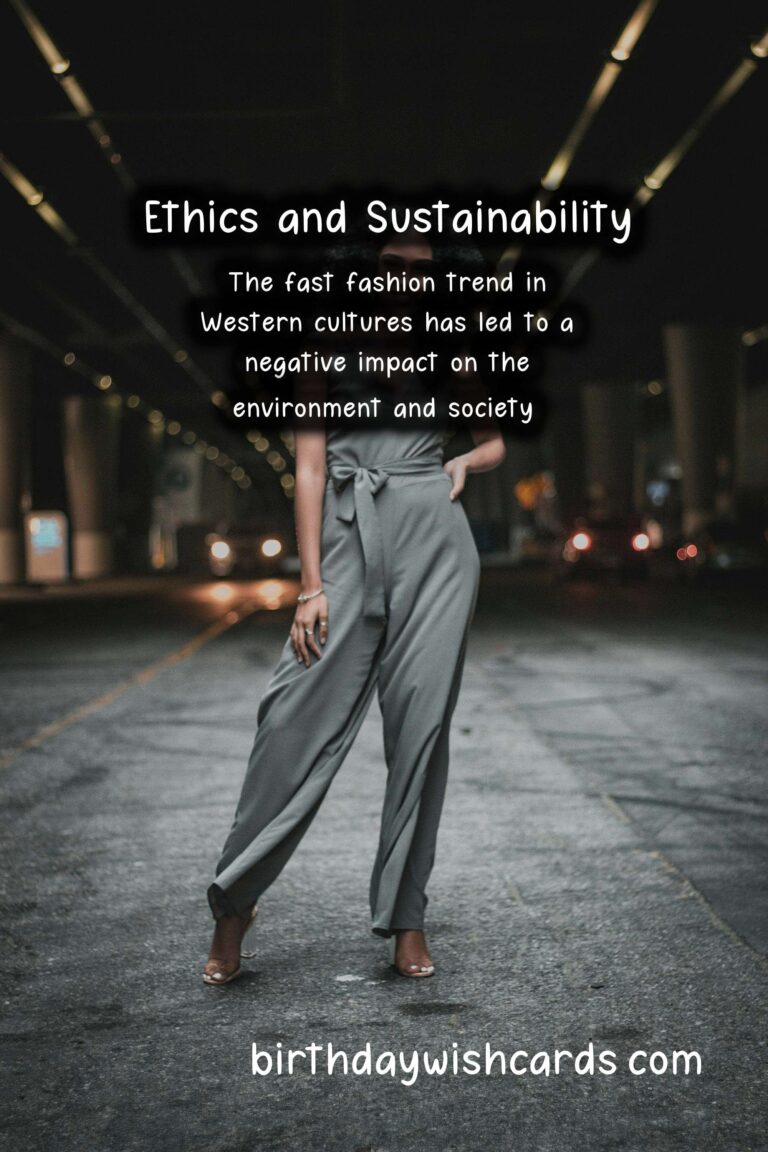 The Impact of Culture on Ethical Fashion and Sustainable Consumer Practices