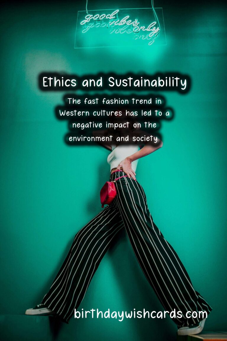The Impact of Culture on Ethical Fashion and Sustainable Consumer Practices