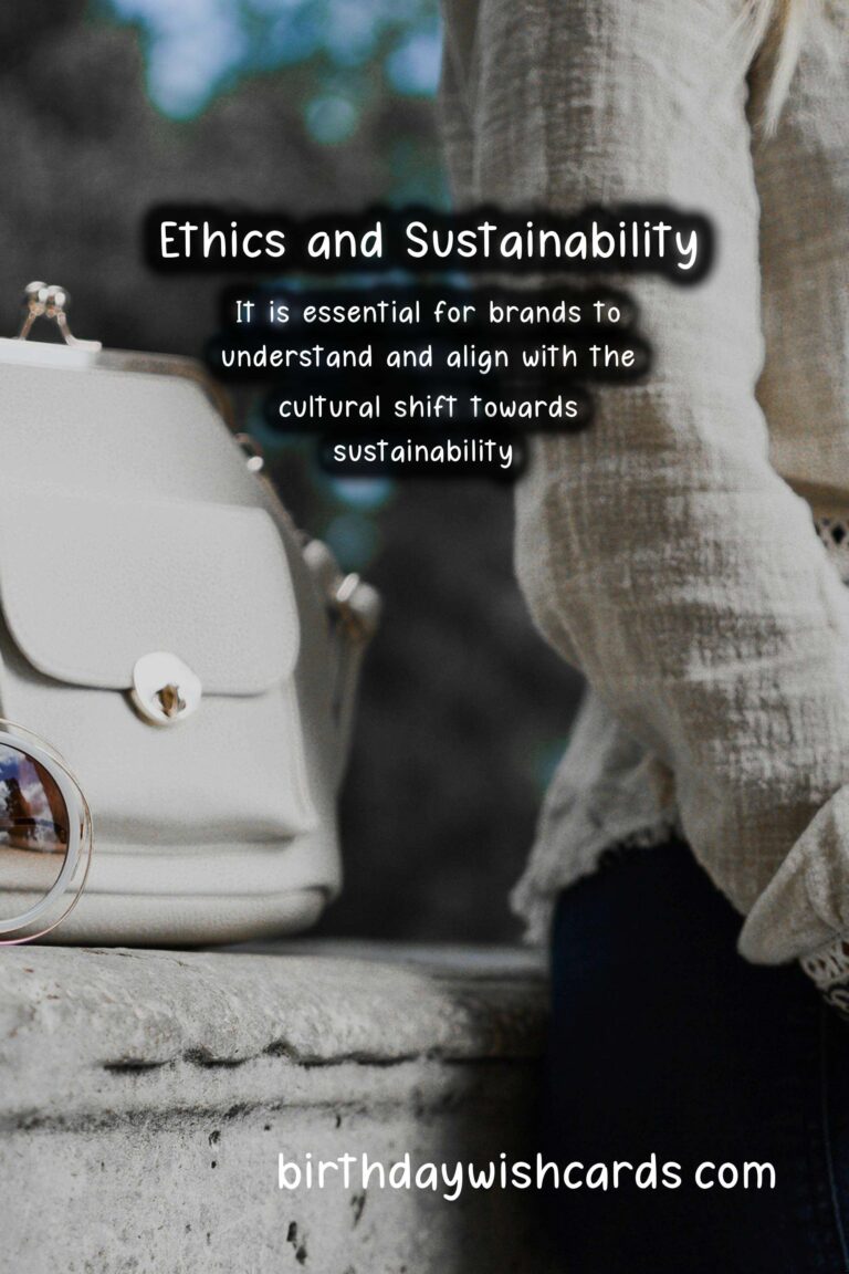 The Impact of Culture on Ethical Fashion and Sustainable Consumer Practices
