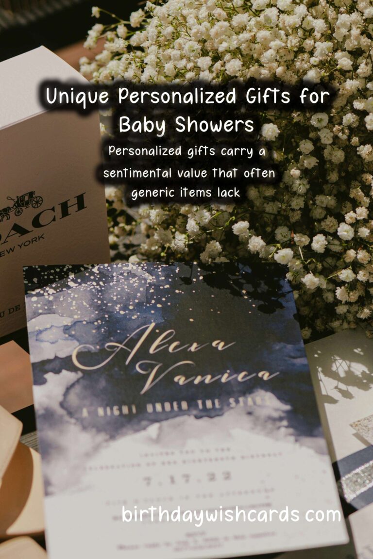 The Ultimate Guide to Personalized Gifts for Baby Shower Lovers