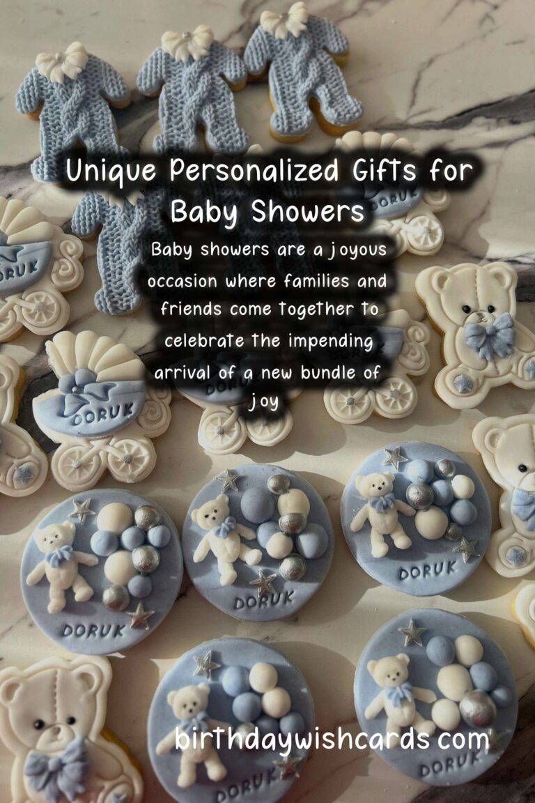 The Ultimate Guide to Personalized Gifts for Baby Shower Lovers