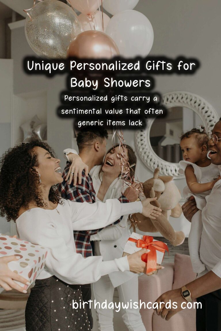 The Ultimate Guide to Personalized Gifts for Baby Shower Lovers