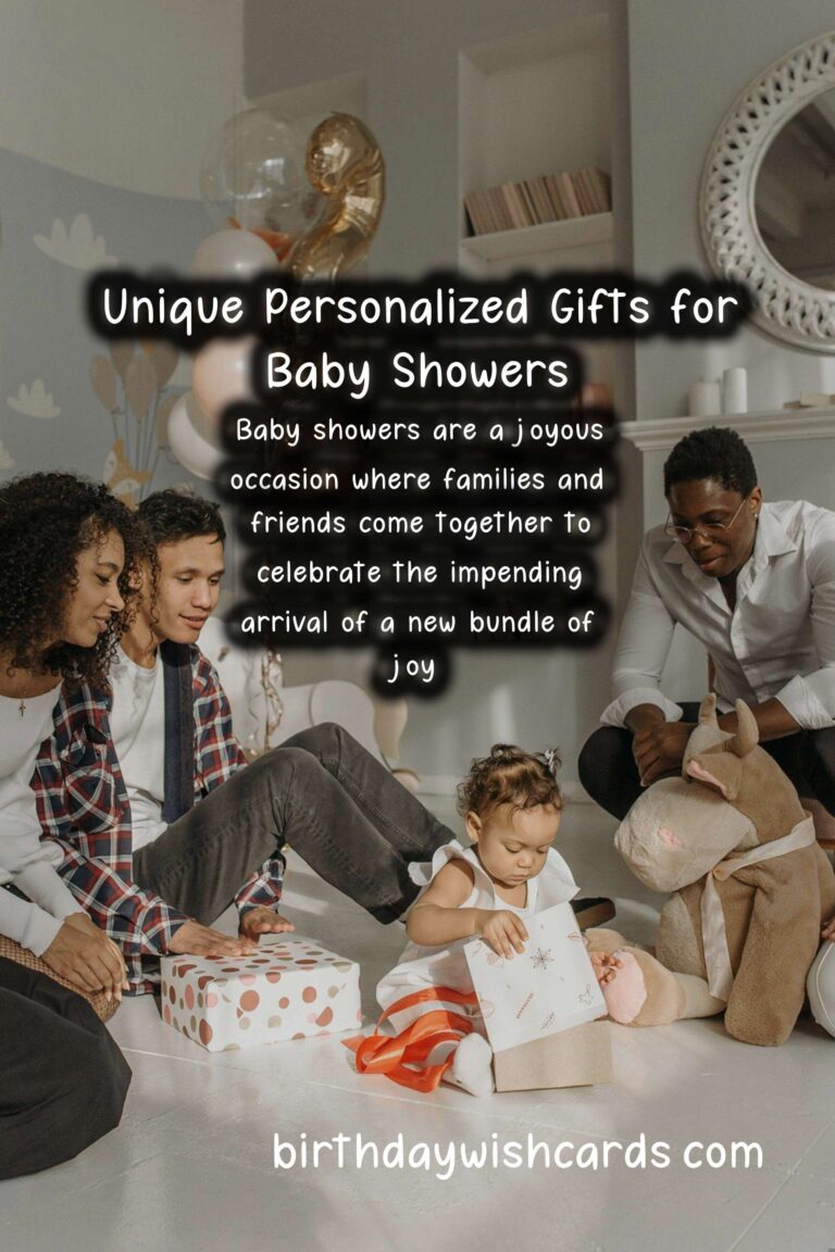 The Ultimate Guide to Personalized Gifts for Baby Shower Lovers