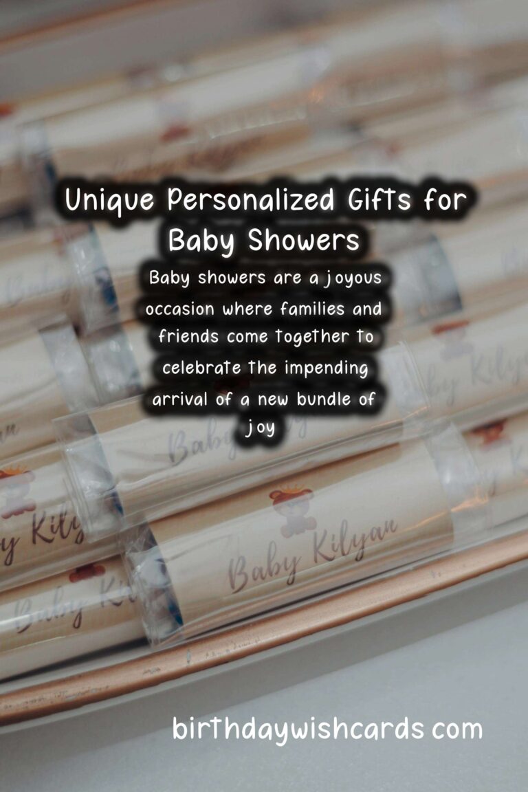The Ultimate Guide to Personalized Gifts for Baby Shower Lovers