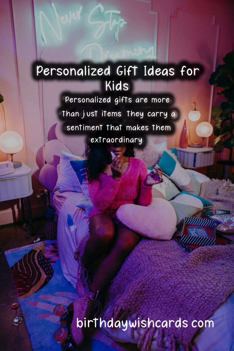The Ultimate Guide to Personalized Gifts for Kids Lovers