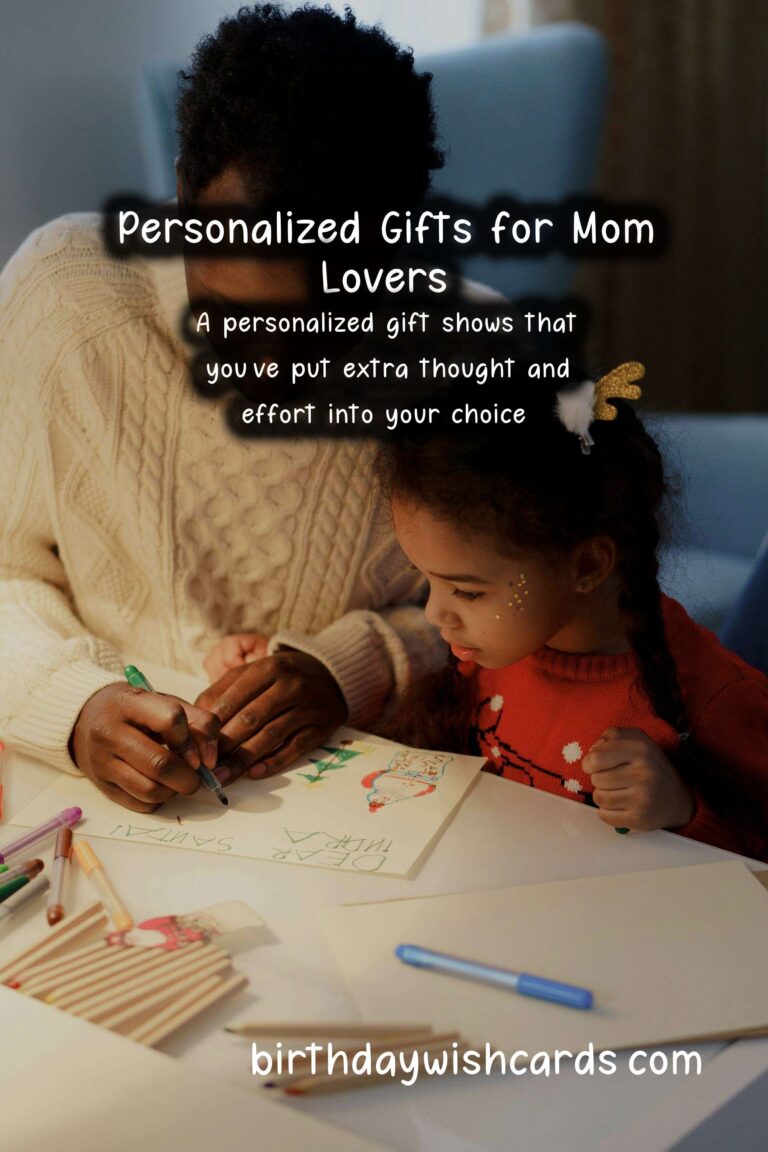The Ultimate Guide to Personalized Gifts for Mom Lovers