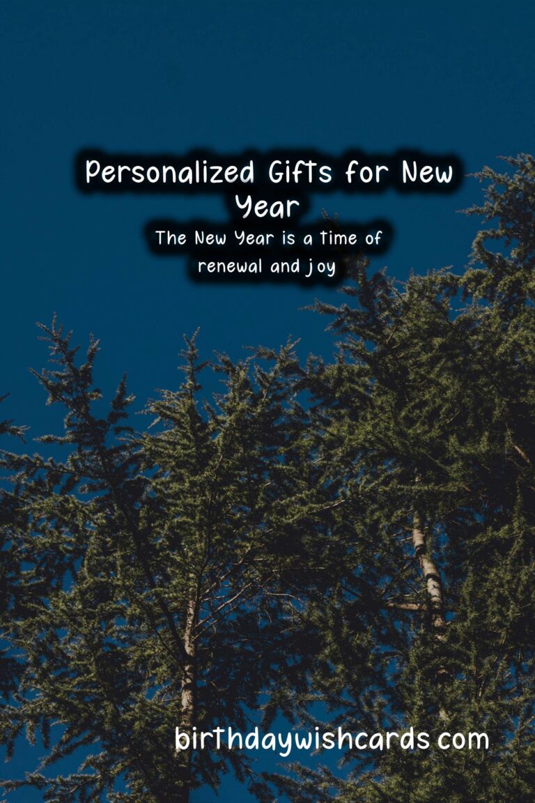 The Ultimate Guide to Personalized Gifts for New Year Lovers