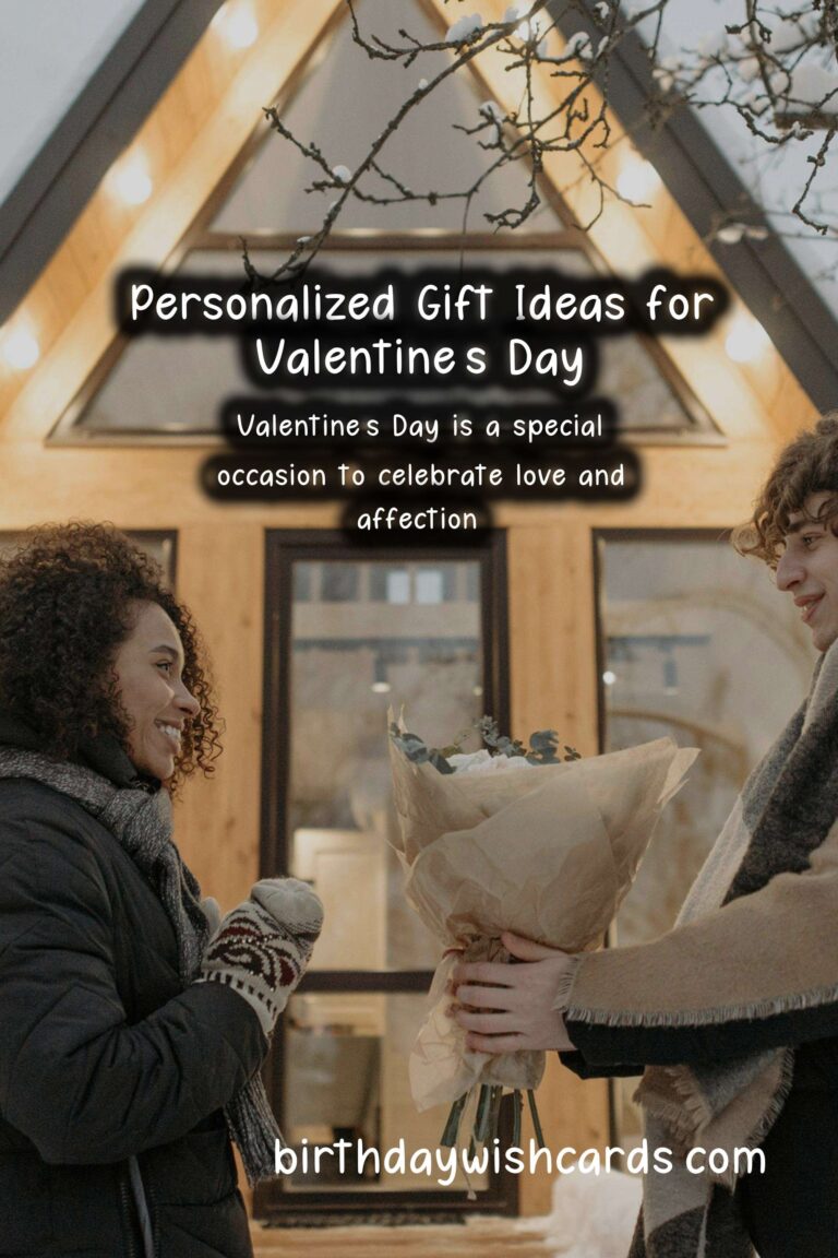 Thoughtful Personalized Gifts for Valentine’s Day Lovers