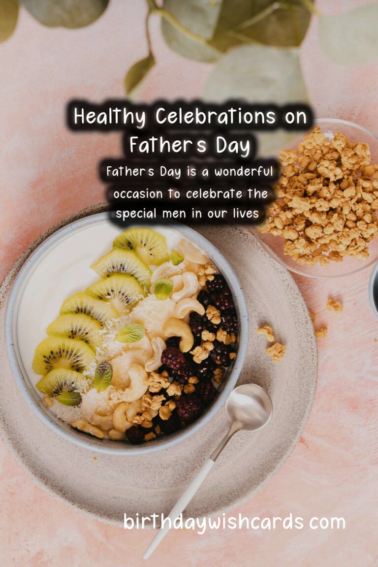 Tips for Maintaining Health During Father's Day