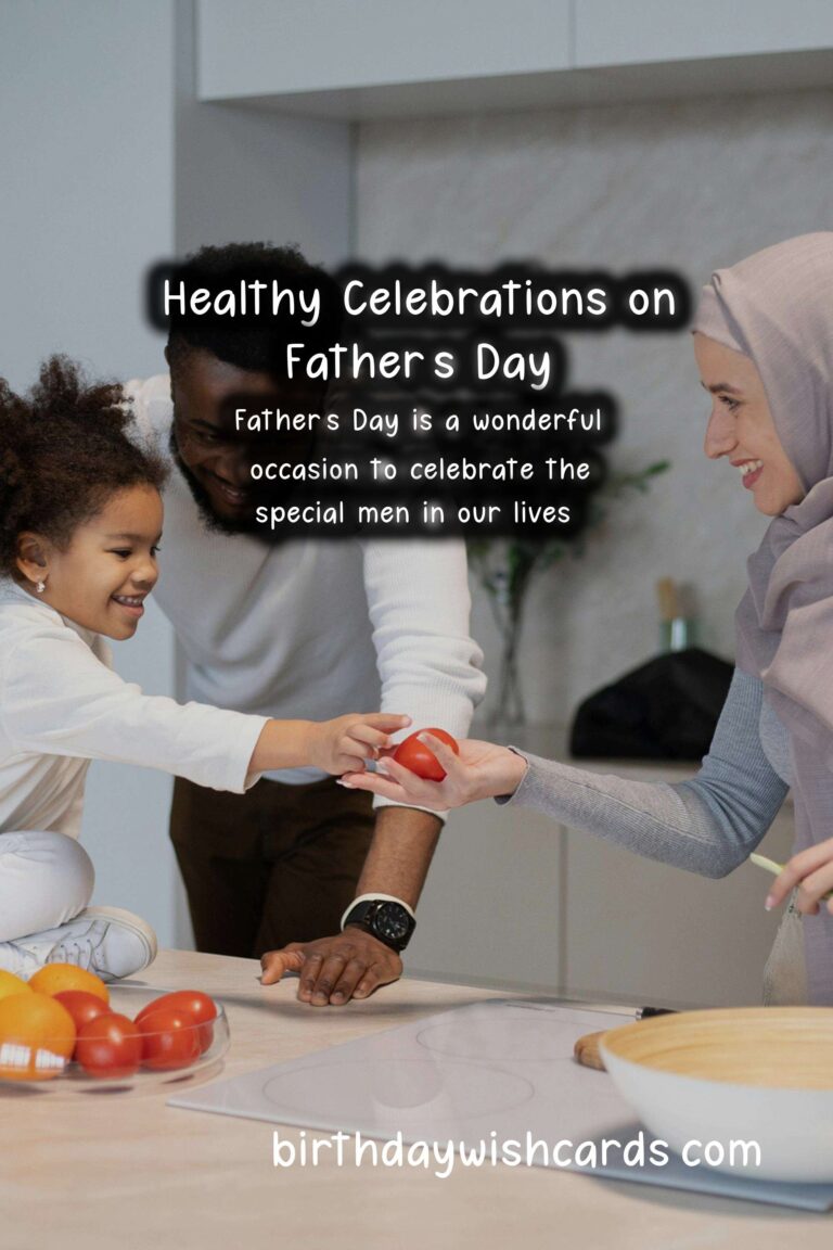 Tips for Maintaining Health During Father's Day