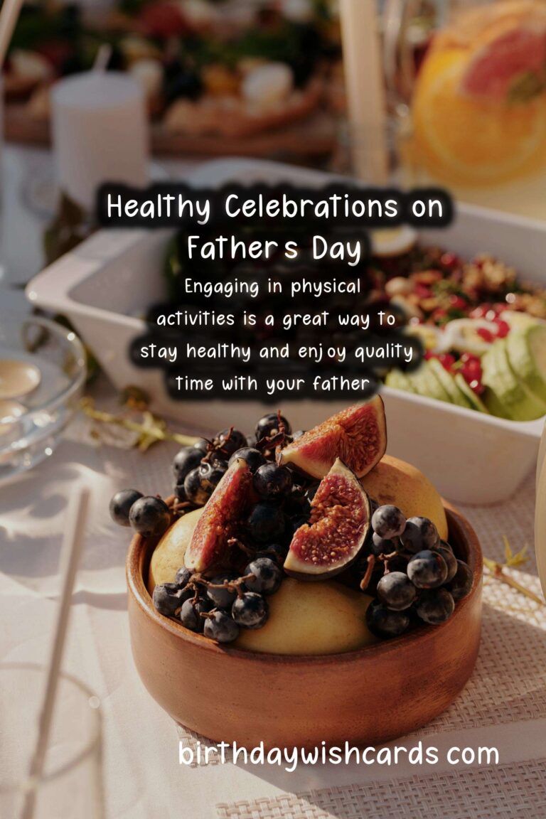 Tips for Maintaining Health During Father's Day