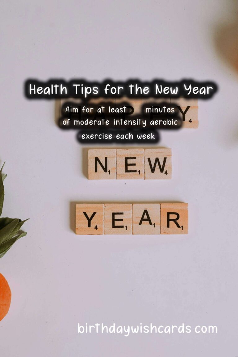 Tips for Maintaining Health During New Year
