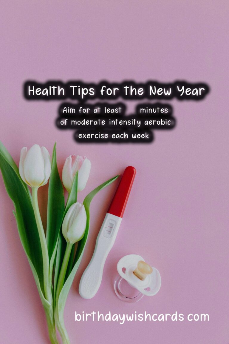 Tips for Maintaining Health During New Year