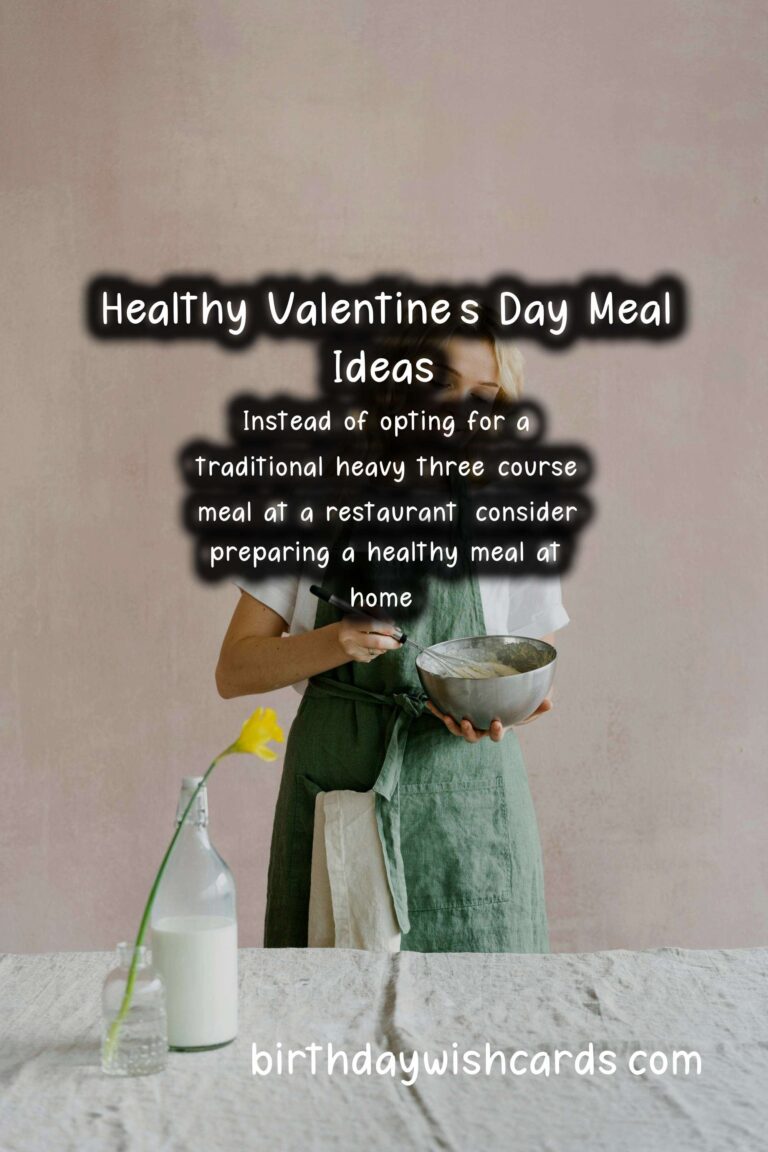 Tips for Maintaining Health During Valentine's Day