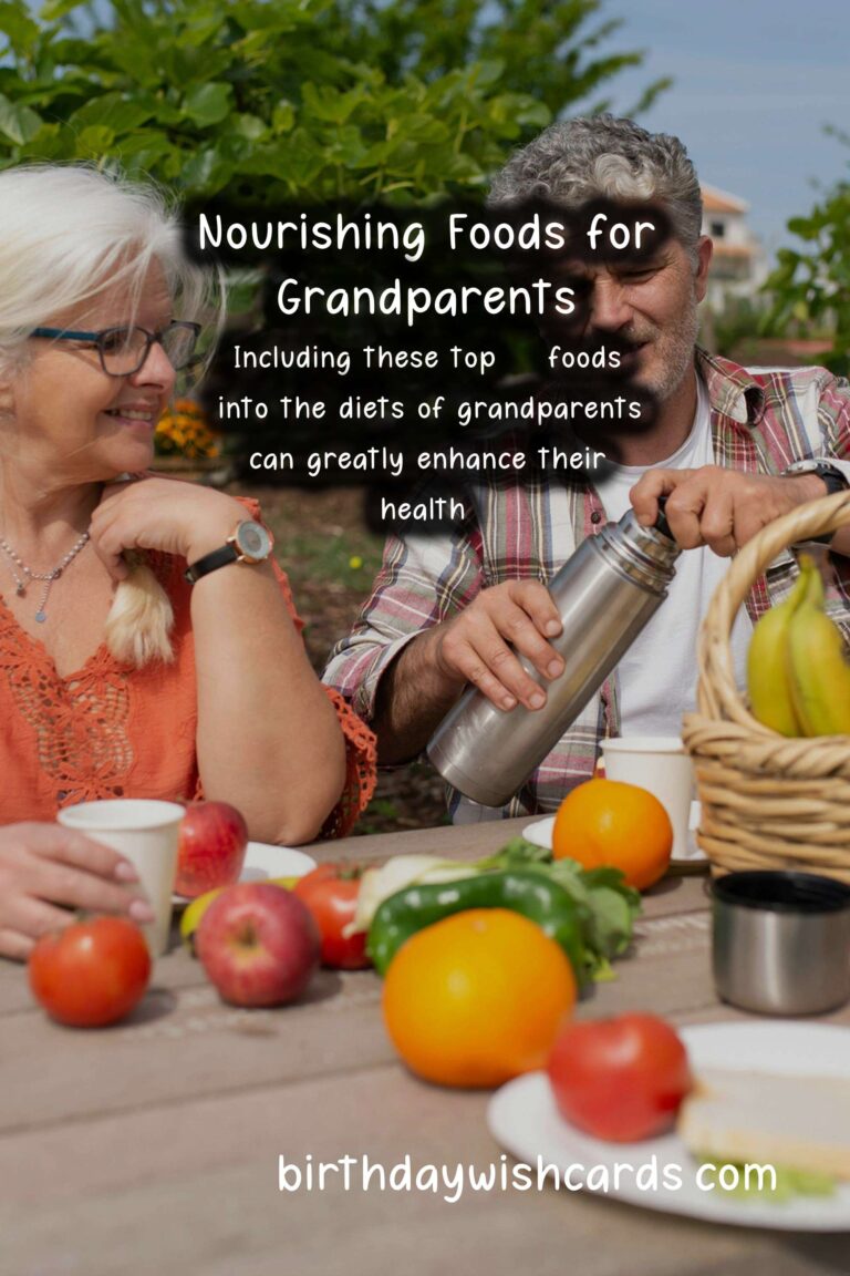 Top 10 Foods for Grandparents: Nutritional Benefits and Delicious Recipes