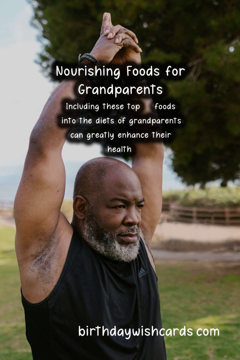Top 10 Foods for Grandparents: Nutritional Benefits and Delicious Recipes
