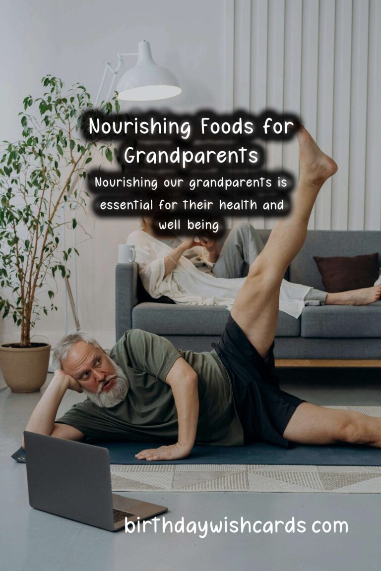 Top 10 Foods for Grandparents: Nutritional Benefits and Delicious Recipes
