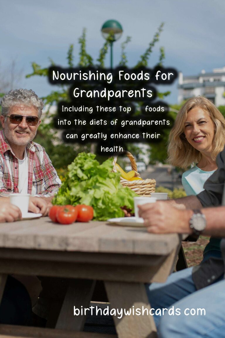 Top 10 Foods for Grandparents: Nutritional Benefits and Delicious Recipes