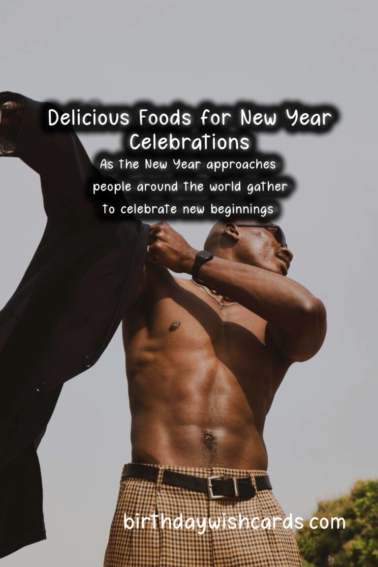 Top 10 Foods for New Year Celebrations