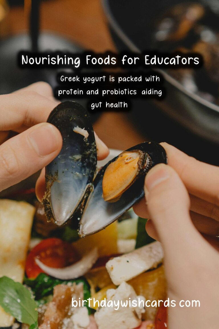 Top 10 Foods for Teachers to Boost Energy and Focus