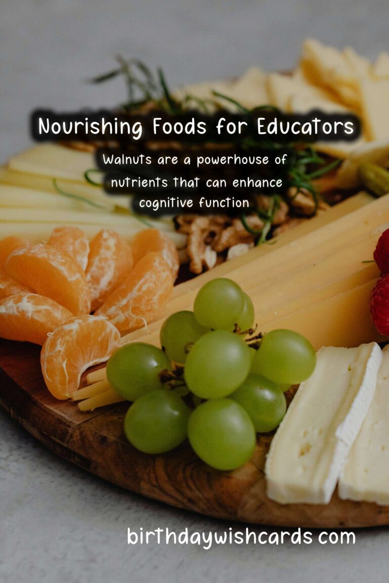 Top 10 Foods for Teachers to Boost Energy and Focus