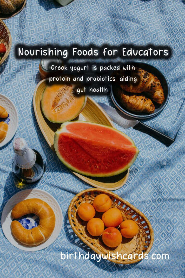 Top 10 Foods for Teachers to Boost Energy and Focus