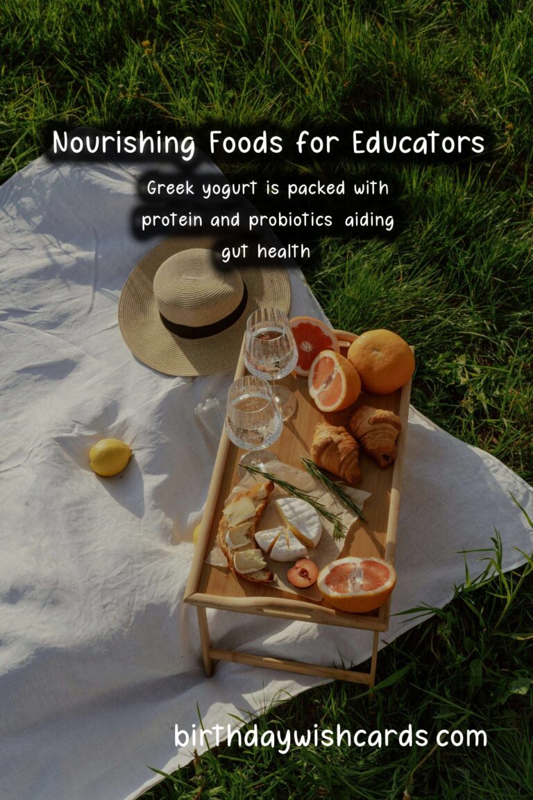 Top 10 Foods for Teachers to Boost Energy and Focus