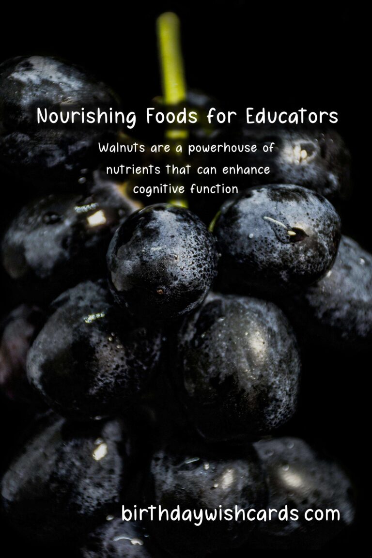 Top 10 Foods for Teachers to Boost Energy and Focus
