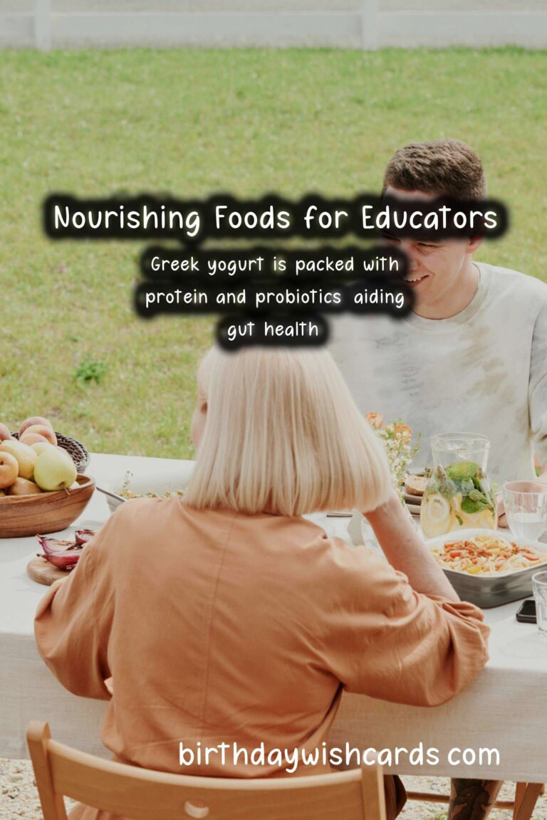 Top 10 Foods for Teachers to Boost Energy and Focus