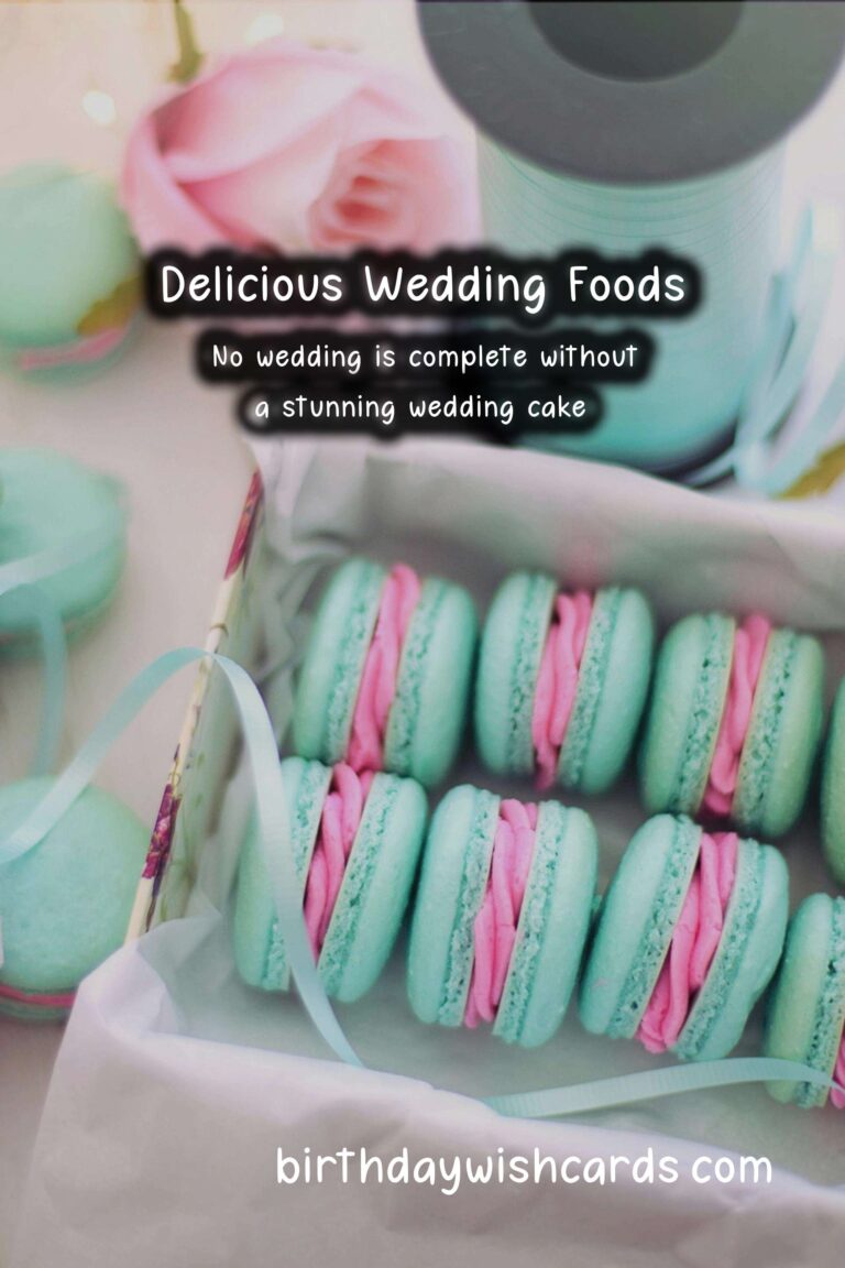 Top 10 Foods for Your Dream Wedding